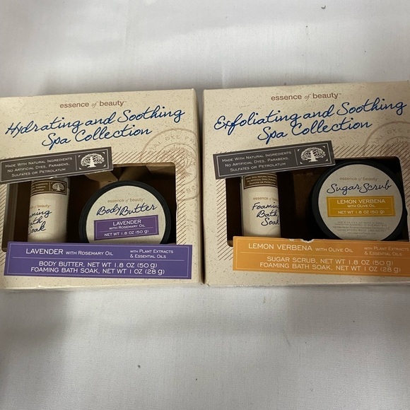 Lot of 2 Essence of beauty Spa Collection Lavender and Lemon Verbena (CW) - Picture 2 of 7